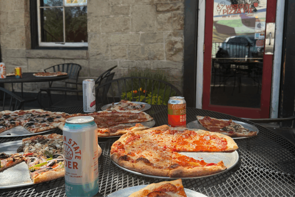 Downtown Boise pizza | patio pizza Boise | happy hour Boise | Boise restaurants | Boise patio dining