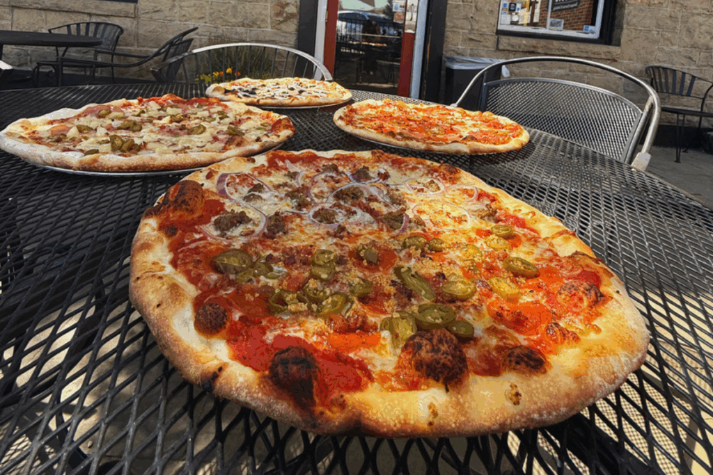 Wiseguy Pizza|Boise pizza|NY pizza Boise|draft beer Boise|patio dining Boise|Ketchum pizza|order pizza online|Half Baked pizza|pizza by the slice|calzones&hoagies|stone deck oven|Idaho|wings