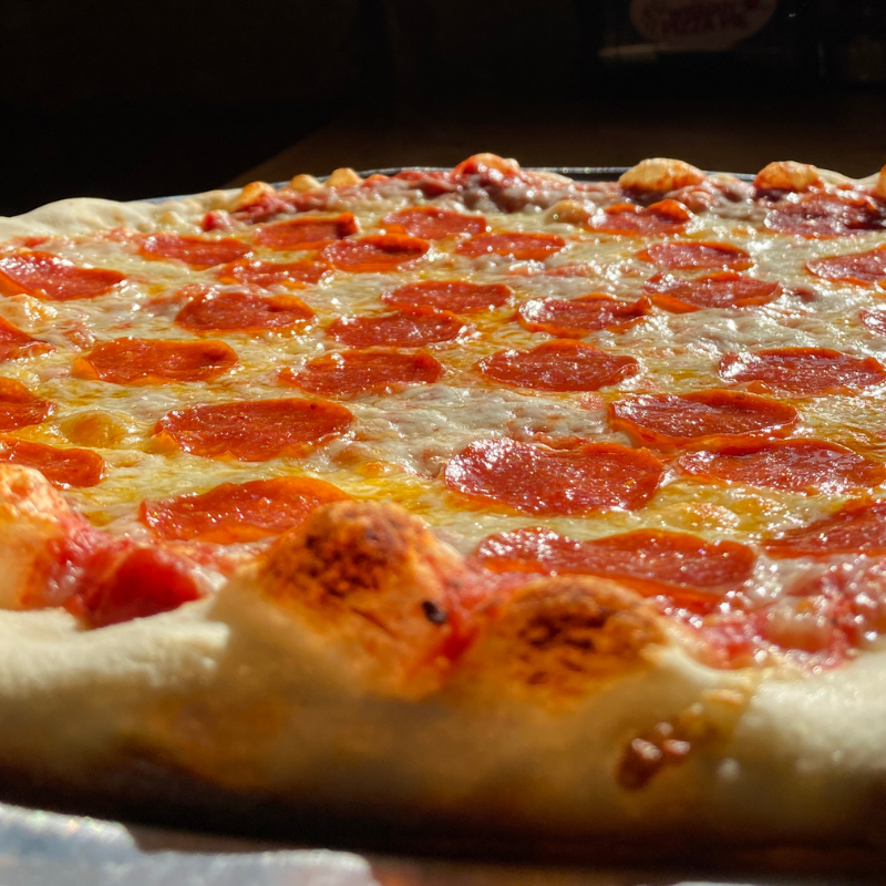 Boise pizza | classic pepperoni | fancy pizza Boise | Wiseguy Pizza Pie Boise | NY style pizza Boise | best pizza Boise | gluten free pizza Boise | Boise pizza restaurant