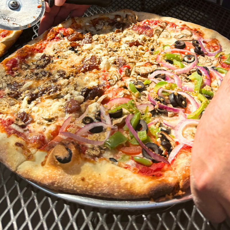 Wiseguy Pizza Pie | Idaho pizza | pizza patio | Boise pizza | Hailey pizza | Ketchum pizza | craft beer | New York style pizza | local beer